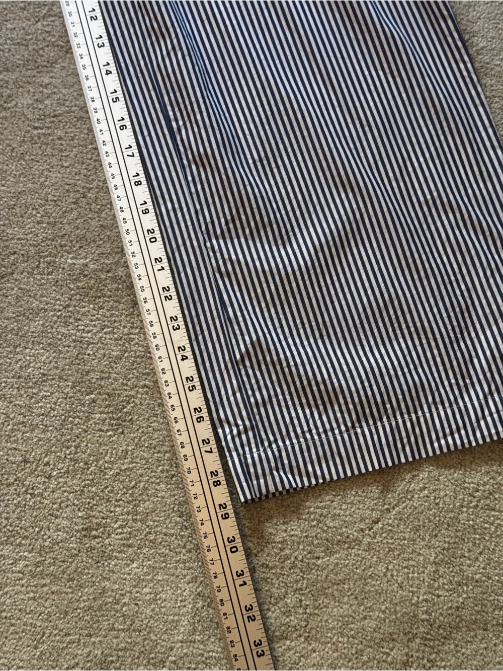 DONNI Pop Pants in Navy Stripe - Small - Picture 10 of 10